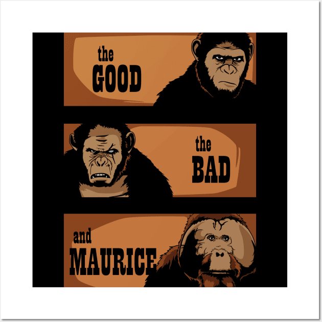 The good, the bad and Maurice Wall Art by jasesa